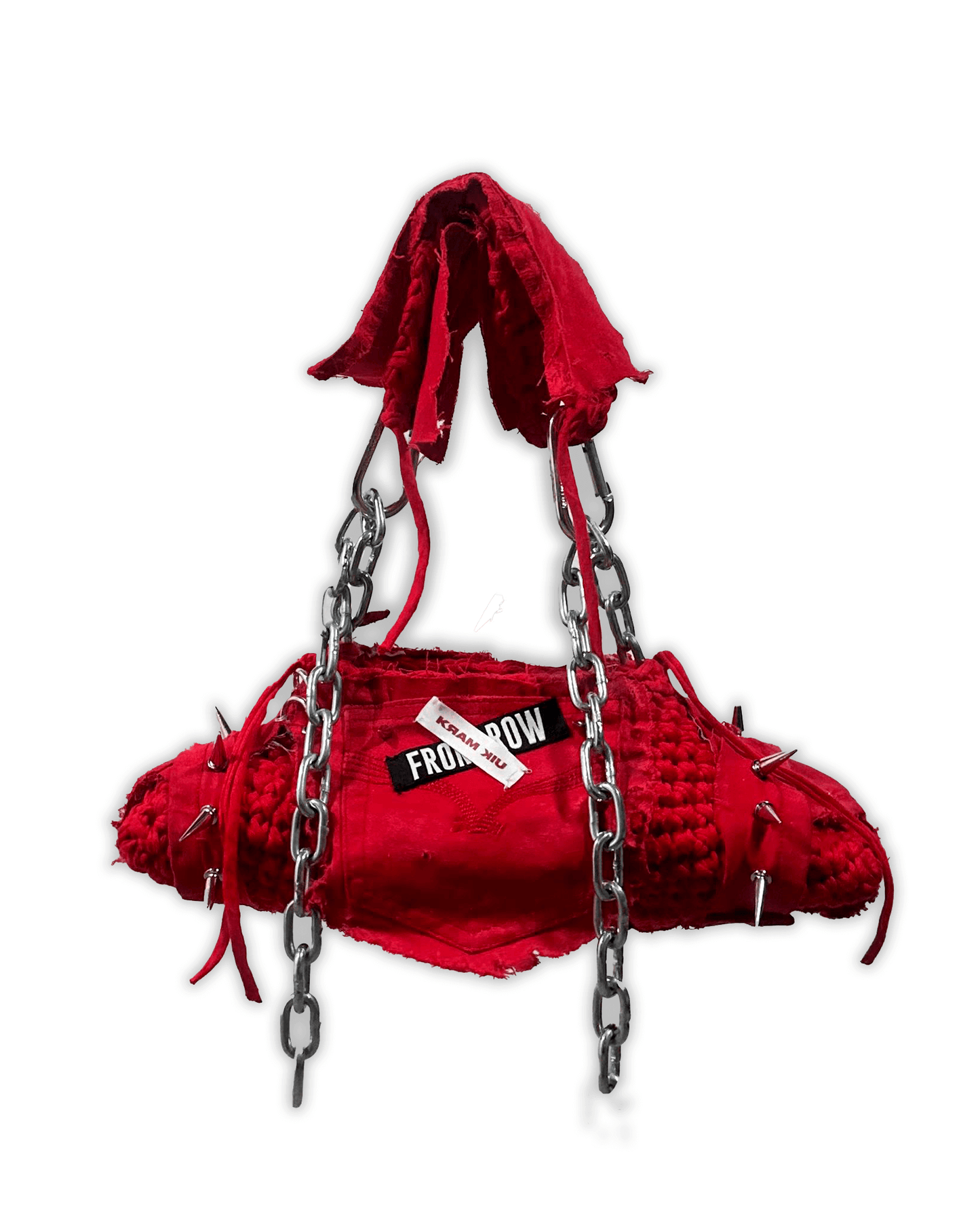 KRAMKIU X FRONT ROW HANDKNITED BAG | FrontRowEU