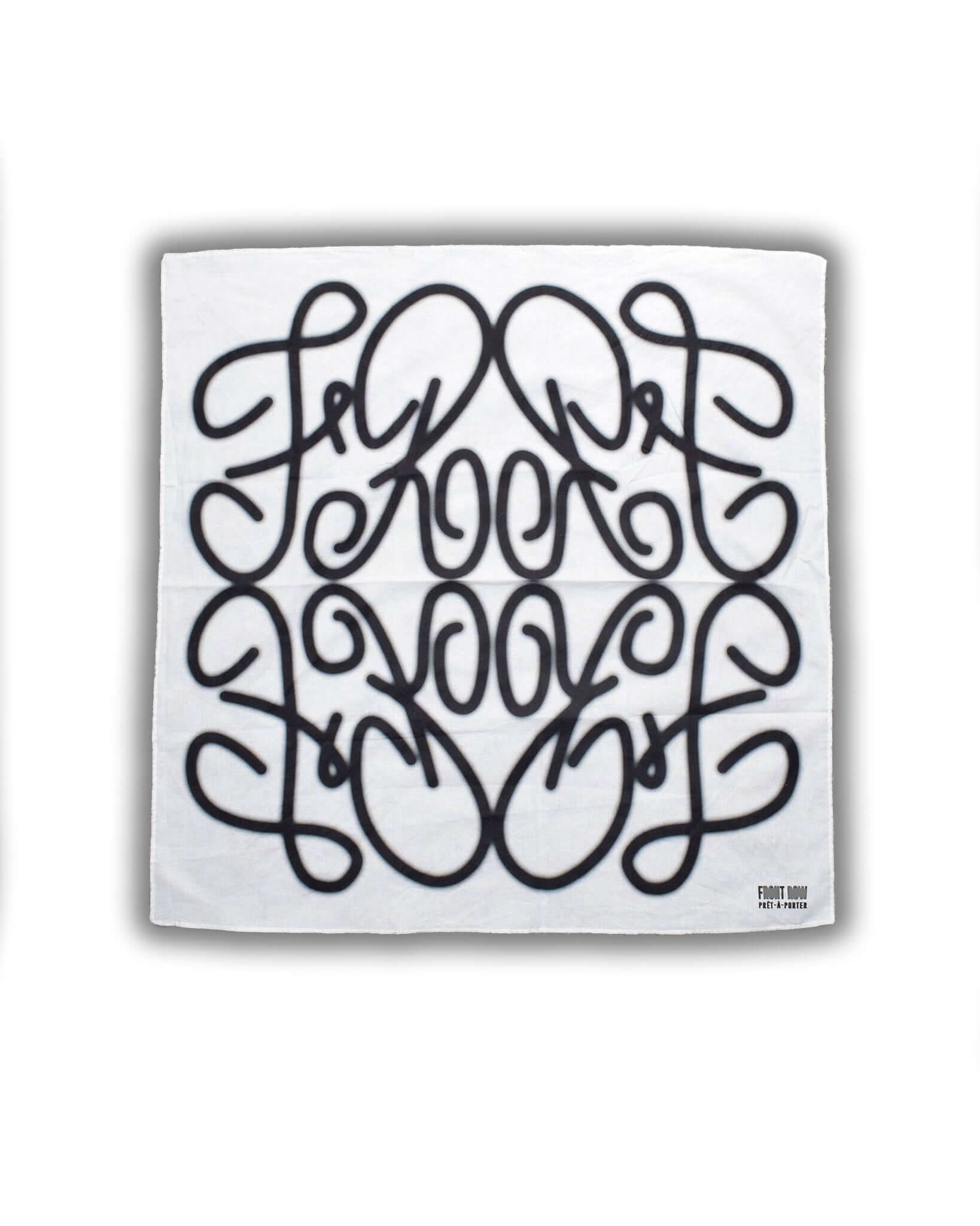 MONOGRAM BANDANA WHITE | FrontRowEU