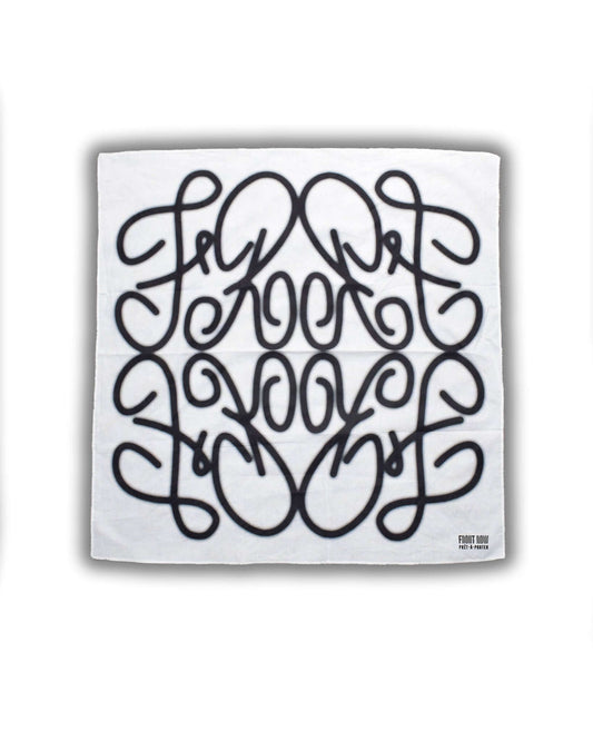 MONOGRAM BANDANA WHITE | FrontRowEU