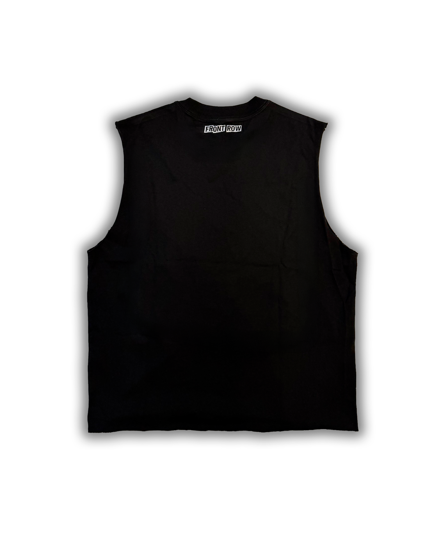 BLONDE CHICKS WASHED SLEEVELESS TEE BLACK