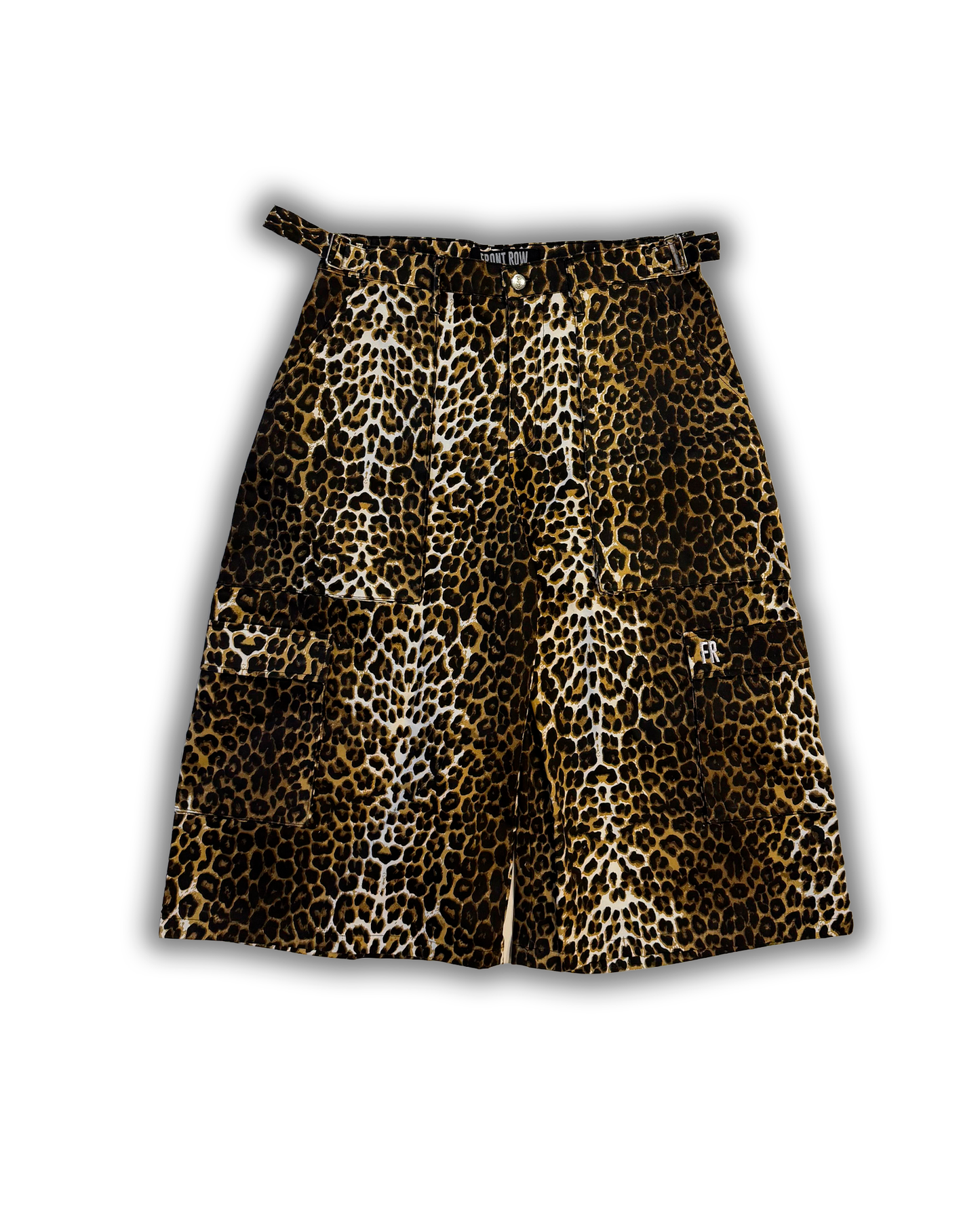 MULTIPOCKET CARGO SHORTS LEOPARD