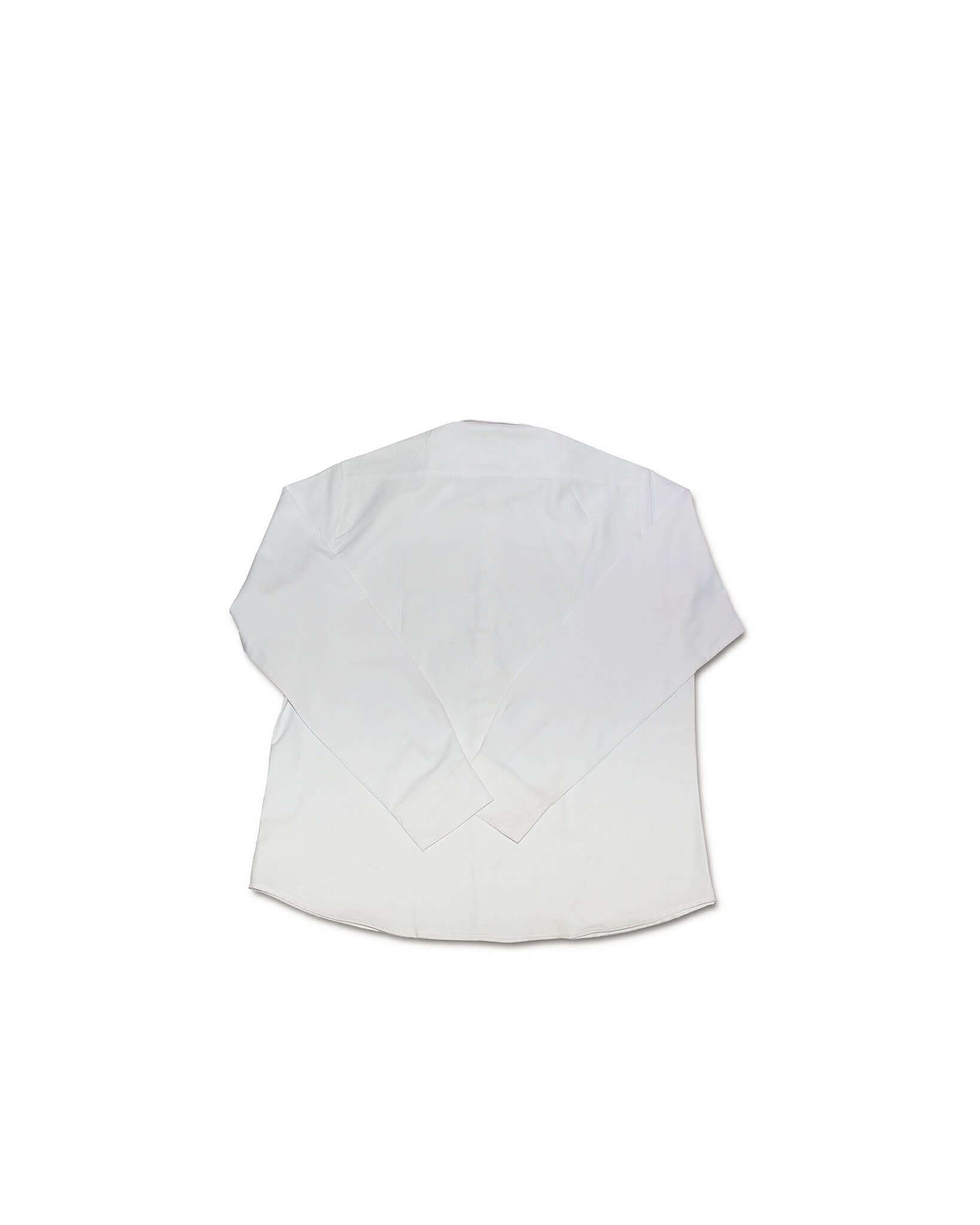 BEWARE SIGNAL PRINTED OXFORD SHIRT WHITE | FrontRowEU