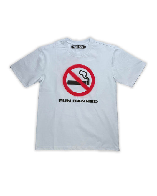 FUN BANNED TEE WHITE