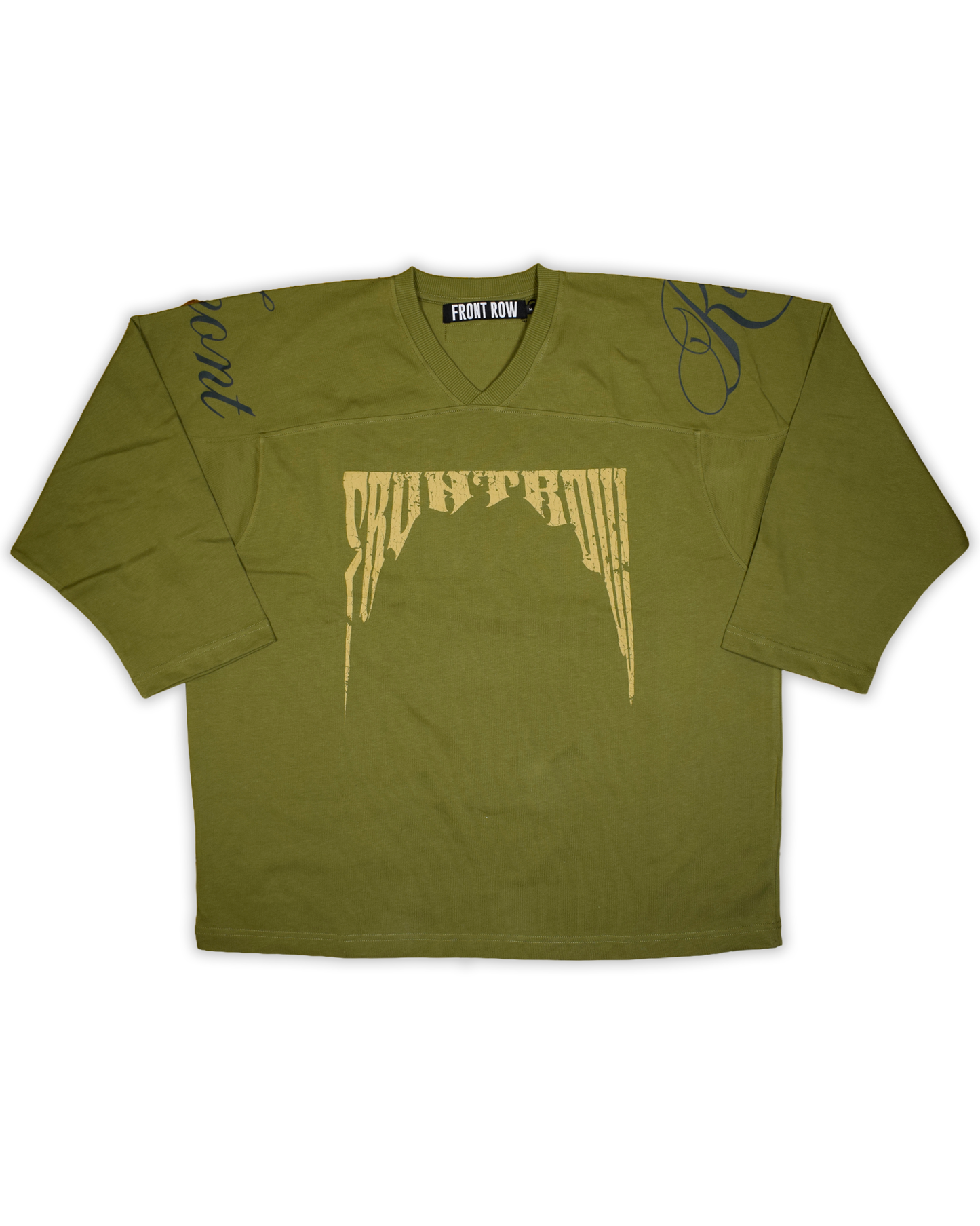 HOCKEY LOGO TEE MILITARY GREEN