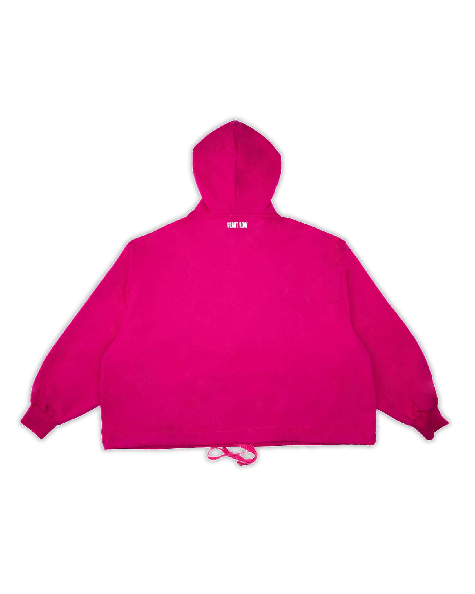 OTHER SAMPLE PINK ADJUSTABLE HOODIE | FrontRowEU