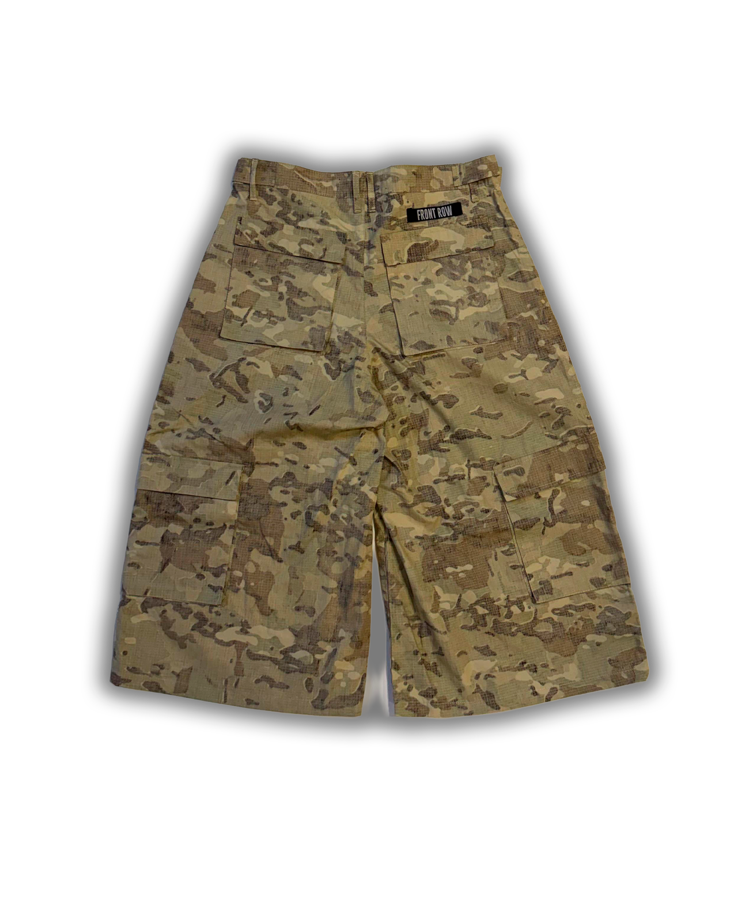 MULTIPOCKET CARGO SHORTS REVERSE CAMO